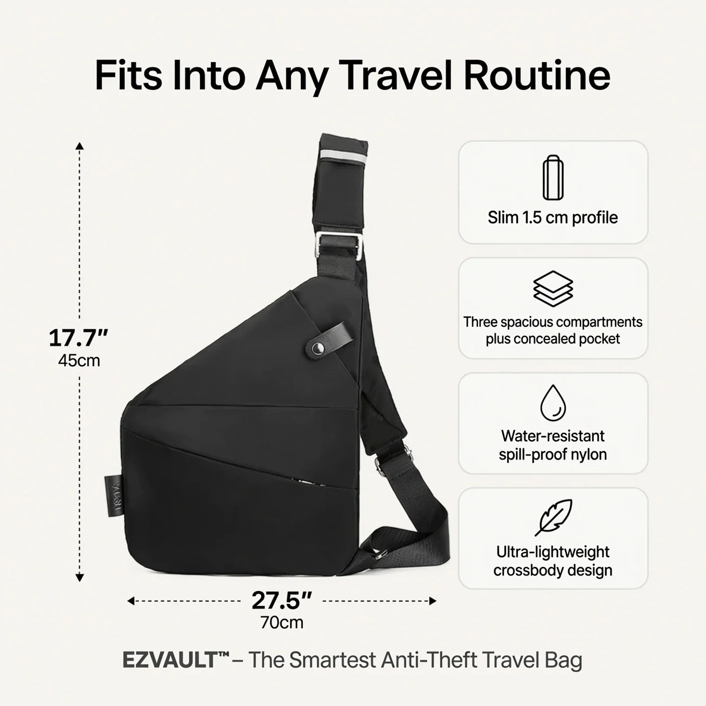 EZTOTE™ Anti-Theft Travel Bag