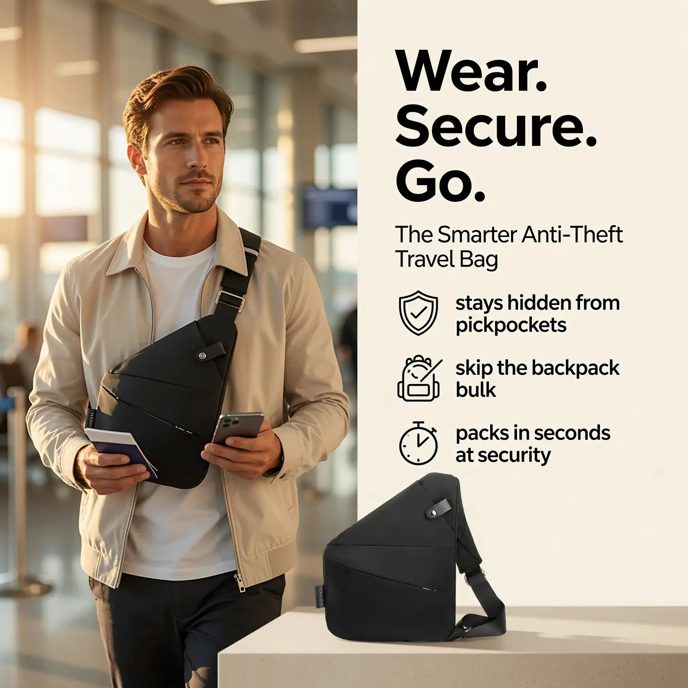 EZTOTE™ Anti-Theft Travel Bag